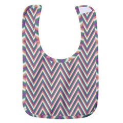 Chevron-gray Baby Bib