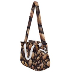 Coffe Rope Handles Shoulder Strap Bag by nateshop