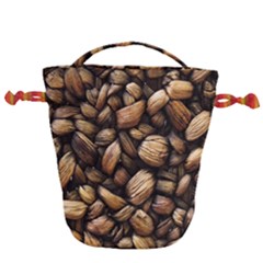 Coffe Drawstring Bucket Bag by nateshop