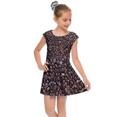 Coffee-beans Kids  Cap Sleeve Dress by nateshop