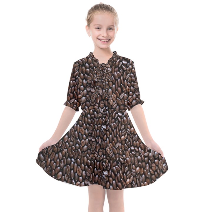 Coffee-beans Kids  All Frills Chiffon Dress