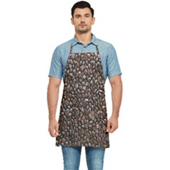 Coffee-beans Kitchen Apron by nateshop