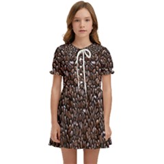 Coffee-beans Kids  Sweet Collar Dress by nateshop