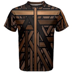 Fractal-dark Men s Cotton Tee by nateshop