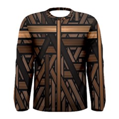 Fractal-dark Men s Long Sleeve Tee by nateshop