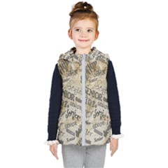 Graduation Kids  Hooded Puffer Vest by nateshop