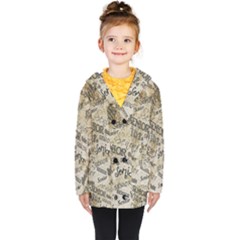 Graduation Kids  Double Breasted Button Coat