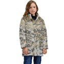 Graduation Kid s Hooded Longline Puffer Jacket View1