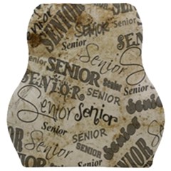 Graduation Car Seat Velour Cushion  by nateshop