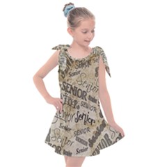 Graduation Kids  Tie Up Tunic Dress by nateshop