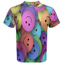 Smilie Men s Cotton Tee by nateshop