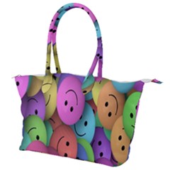 Smilie Canvas Shoulder Bag