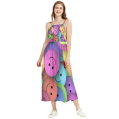 Smilie Boho Sleeveless Summer Dress by nateshop