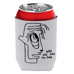 Cartoon Head Talking Drawing Tshrt Can Holder by dflcprintsclothing