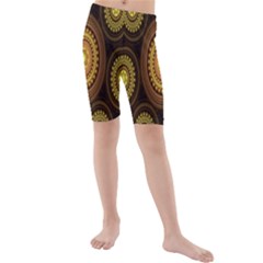 Fractal Kids  Mid Length Swim Shorts by nateshop