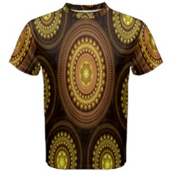 Fractal Men s Cotton Tee by nateshop