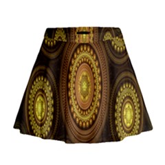 Fractal Mini Flare Skirt by nateshop