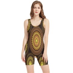 Fractal Women s Wrestling Singlet by nateshop