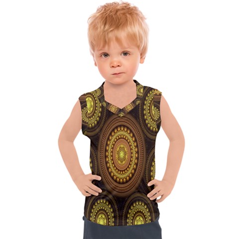 Fractal Kids  Sport Tank Top by nateshop