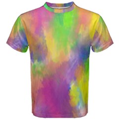 Abstract-calarfull Men s Cotton Tee by nateshop