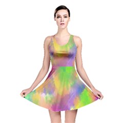 Abstract-calarfull Reversible Skater Dress by nateshop