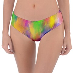 Abstract-calarfull Reversible Classic Bikini Bottoms by nateshop