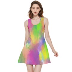 Abstract-calarfull Inside Out Reversible Sleeveless Dress by nateshop