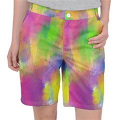 Abstract-calarfull Pocket Shorts by nateshop