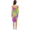 Abstract-calarfull Wrap Frill Dress View4