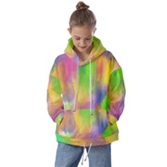 Abstract-calarfull Kids  Oversized Hoodie by nateshop