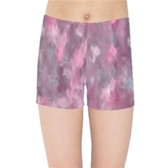 Abstract-pink Kids  Sports Shorts by nateshop