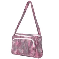 Abstract-pink Front Pocket Crossbody Bag by nateshop