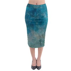 Background-abstrac Midi Pencil Skirt by nateshop