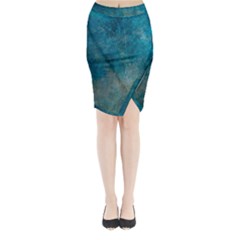 Background-abstrac Midi Wrap Pencil Skirt by nateshop