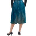 Background-abstrac Classic Velour Midi Skirt  View2