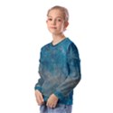 Background-abstrac Kids  Long Sleeve Tee with Frill  View2