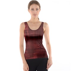 Background-maroon Tank Top by nateshop