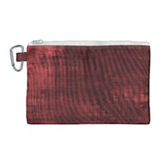 Background-maroon Canvas Cosmetic Bag (large) by nateshop