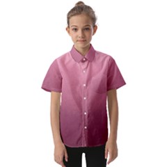 Background-pink Kids  Short Sleeve Shirt by nateshop