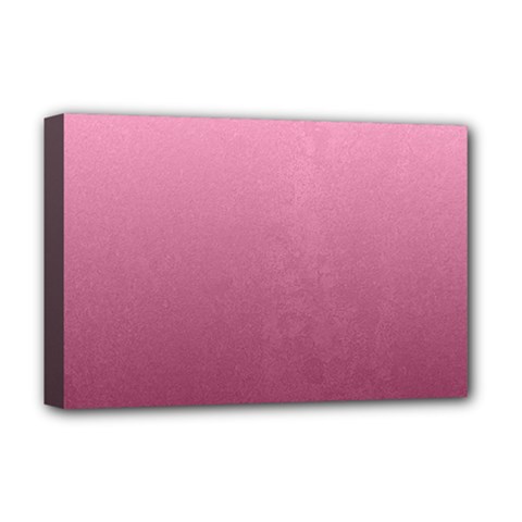 Background-pink Deluxe Canvas 18  X 12  (stretched) by nateshop