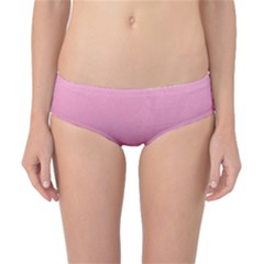 Background-pink Classic Bikini Bottoms by nateshop