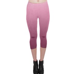 Background-pink Capri Leggings  by nateshop