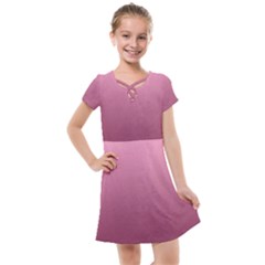 Background-pink Kids  Cross Web Dress by nateshop