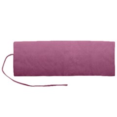 Background-pink Roll Up Canvas Pencil Holder (m)