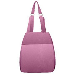 Background-pink Center Zip Backpack by nateshop