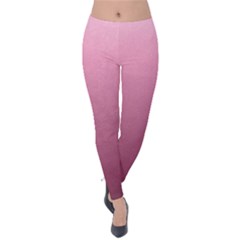 Background-pink Velvet Leggings by nateshop