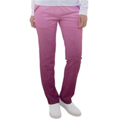 Background-pink Women s Casual Pants by nateshop