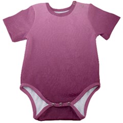 Background-pink Baby Short Sleeve Onesie Bodysuit by nateshop