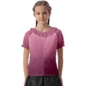 Background-pink Kids  Frill Chiffon Blouse View1