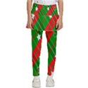 Background-green Red Star Kids  Skirted Pants View1